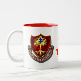 2 Couleurs 320th Tasse de café d'artillerie de campagne