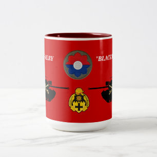 2 Couleurs 3/5th Tasse de la cavalerie M48A3 Patton