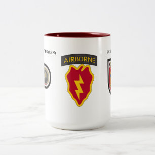 2 Couleurs 725th Tasse de bataillon de soutien