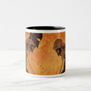 2 Couleurs Ajax et Achille par la tasse d'Exekias