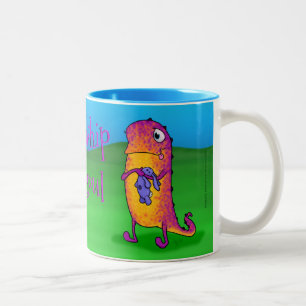 2 Couleurs Alto le monstre, w/quote sur la tasse