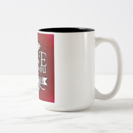 2 Couleurs Amour tasse de café