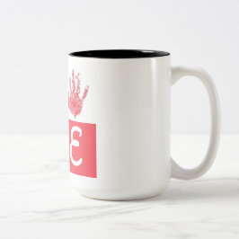 2 Couleurs Amour tasse de café