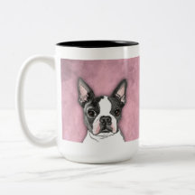 Aquarelle mignonne de chien de tasse de café de