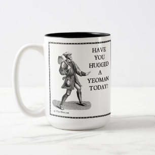 2 Couleurs Avez-vous étreint Yeoman aujourd'hui ? Tasse