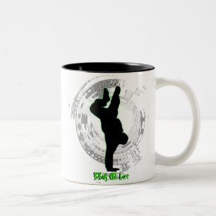 2 Couleurs BBoy tasse des 4 vies