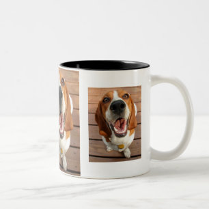 2 Couleurs Beagle amoureux tasse