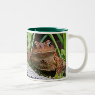 2 Couleurs Belle tasse de crapaud