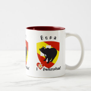 2 Couleurs Berne Berna Schweiz Tasse
