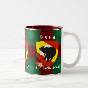2 Couleurs Berne Berne Berna Suisse Tasse
