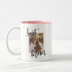 2 Couleurs BEST MOM tasse personnalisée avec image