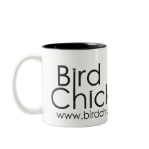 Blanc de tasse de Birdchick