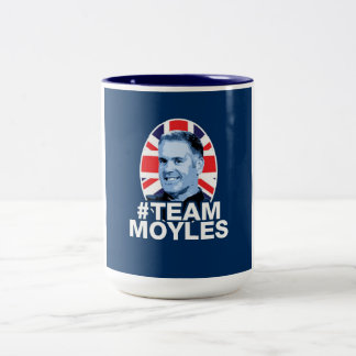 2 Couleurs Bleu de tasse de café de #TEAMMOYLES