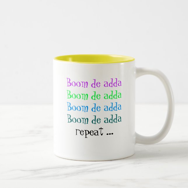 2 Couleurs Bom de adda tasse à café (Droit)
