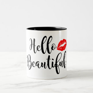 2 Couleurs Bonjour belle tasse