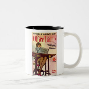 2 Couleurs Bruit de pas de bureau - tasse de café