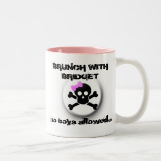 2 COULEURS "BRUNCH TASSE AVEC DE BRIDGET" BRUNCH