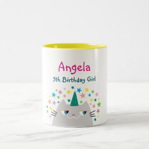 2 Couleurs Cadeau de tasse à café avec le nom de la fille pou