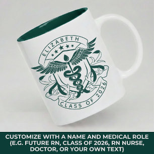 2 Couleurs Cadeau de Tasse de la Promotion 2026 de Doctorat e