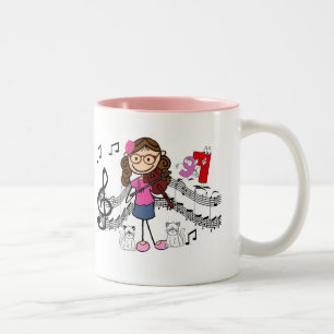 2 Couleurs Chiffre customisé tasse de bâton de joueur de