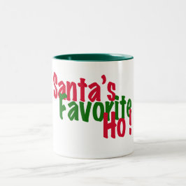 2 Couleurs Conception drôle de tasse de Noël du favori de