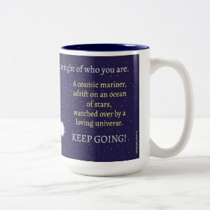 2 Couleurs 'Continue Go' 15oz Tasse de café