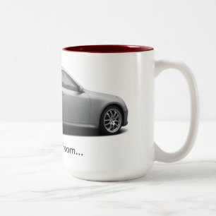 2 Couleurs Coupé d'Infiniti G35 15 onces. Tasse à deux tons