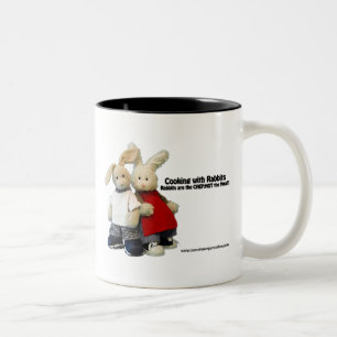 2 Couleurs Cuisson avec des lapins - tasse