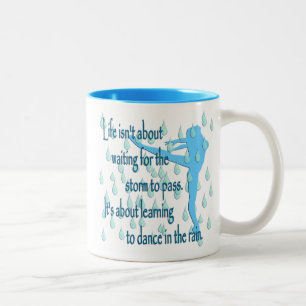 2 Couleurs Danse dans la tasse de pluie
