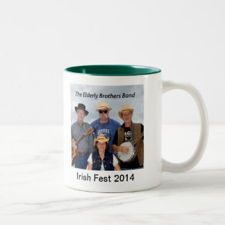 2 Couleurs De bande pluse âgé de 2014 tasse commémorative