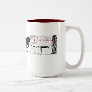 2 Couleurs De Raven la tasse rouge plus jamais