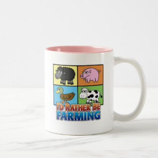 2 Couleurs Deux-Image T de tasse