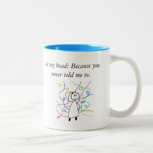 2 Couleurs Dialogue drôle entre le patron et la tasse de café