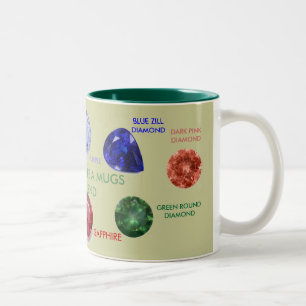 2 COULEURS DIAMANTS ! TASSE