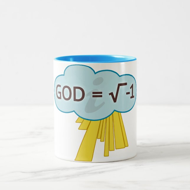 2 Couleurs Dieu = racine carrée de la tasse -1 (Centre)