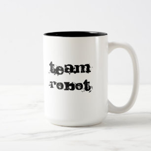 2 Couleurs disparaissent la tasse de robot d'équipe