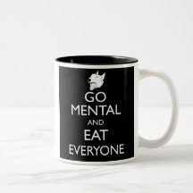Disparaissent la tasse mentale de bull-terrier