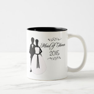 2 Couleurs Domestique personnalisée de tasse de faveur de