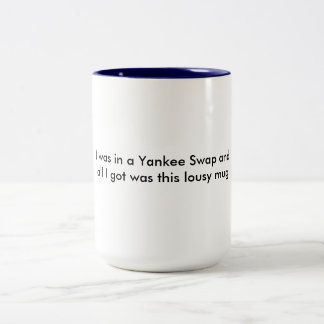 2 Couleurs Échange de Yankee - tasse drôle