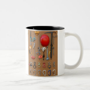 2 Couleurs Équipement pour grimpeurs — tasse pour grimpeurs