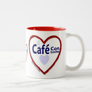 2 Couleurs Escroquerie Leche - tasse à deux tons de Café