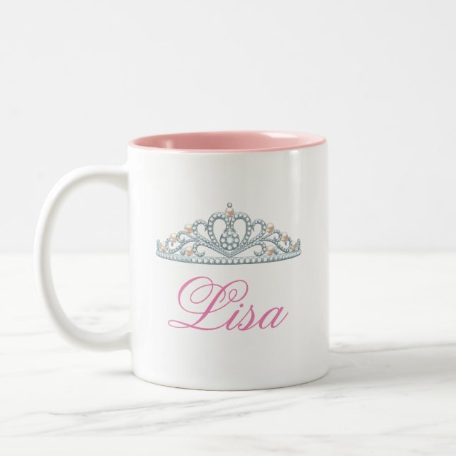 2 Couleurs Faire--Votre-Propre tasse de diadème ! (Gauche)