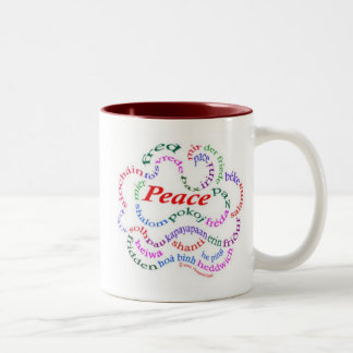 2 Couleurs Fred est tasse de paix
