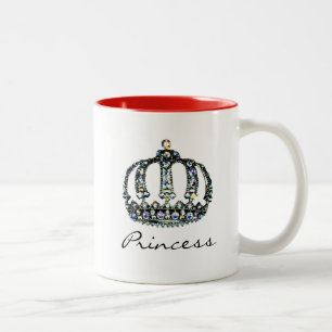 2 Couleurs Gemme d'une tasse de Tiara Princess
