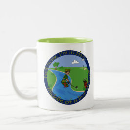 2 Couleurs Golf en direct Tone deux Tone tone tasse à café