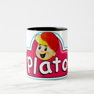 2 Couleurs Habillement athée - tasse de Platon/Jeu-do