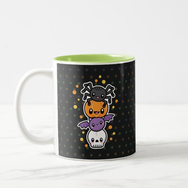 2 Couleurs Halloween Traite la tasse (Gauche)