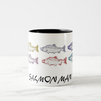 2 COULEURS HOMME SAUMONÉ, TASSE DE CAFÉ