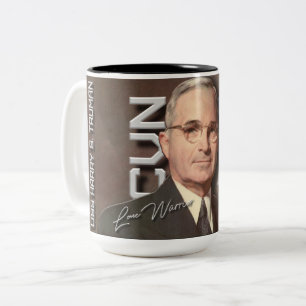2 COULEURS HOMONYME DE LA TASSE CVN-75 USS HARRY S. TRUMAN
