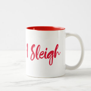 2 Couleurs I tasse drôle d'hiver de Sleigh